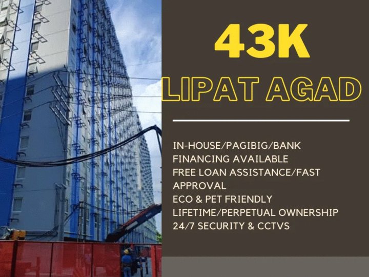 35.57 sqm 2-bedroom Condo For Sale in Ortigas Pasig Metro Manila