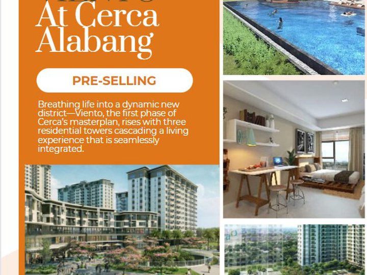Pre-selling 50.00 sqm 1-bedroom Condo For Sale in Alabang Muntinlupa