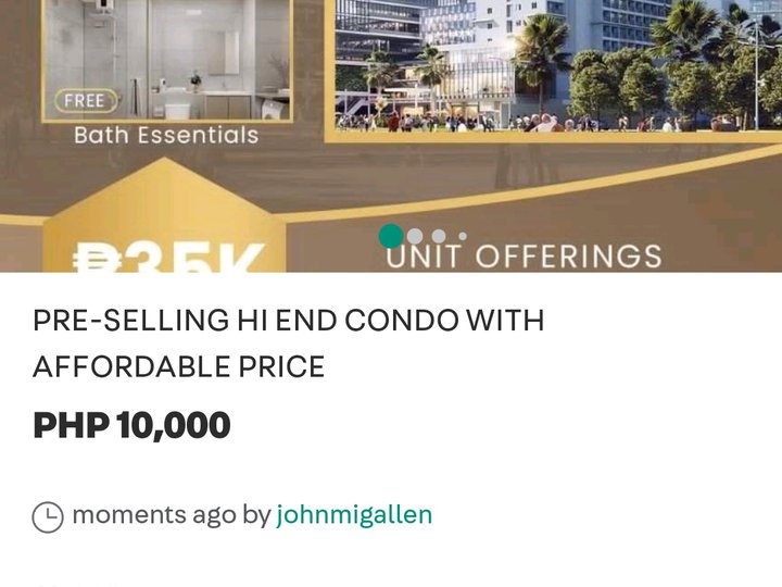 PRE-SELLING HI-VALUE QUALITY CONDO WITH BUDGET FRIENDLY PRICE