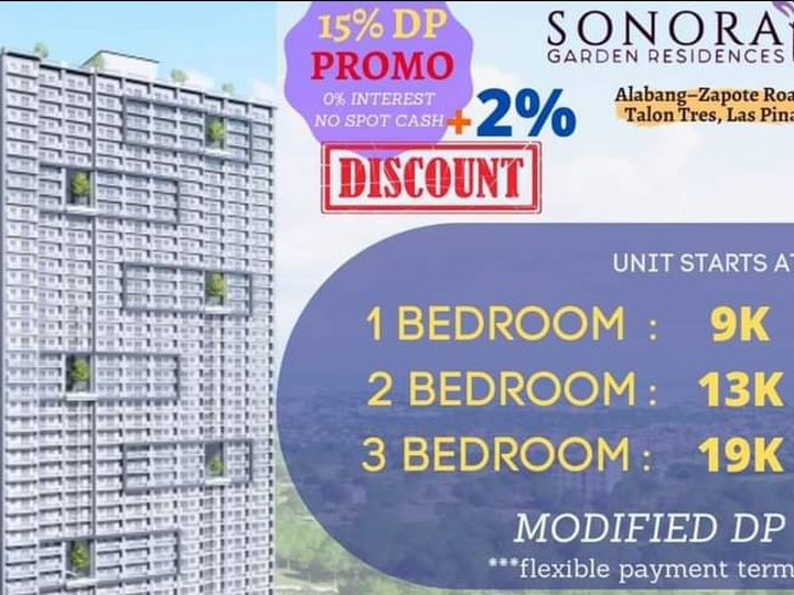 Own a Resort type with Smart Hime techonolgy Unit for as low as P9k!