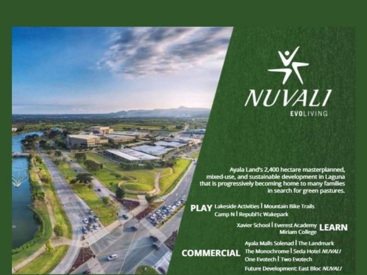 Lot and House & lot For Sale in Nuvali Cabuyao Laguna