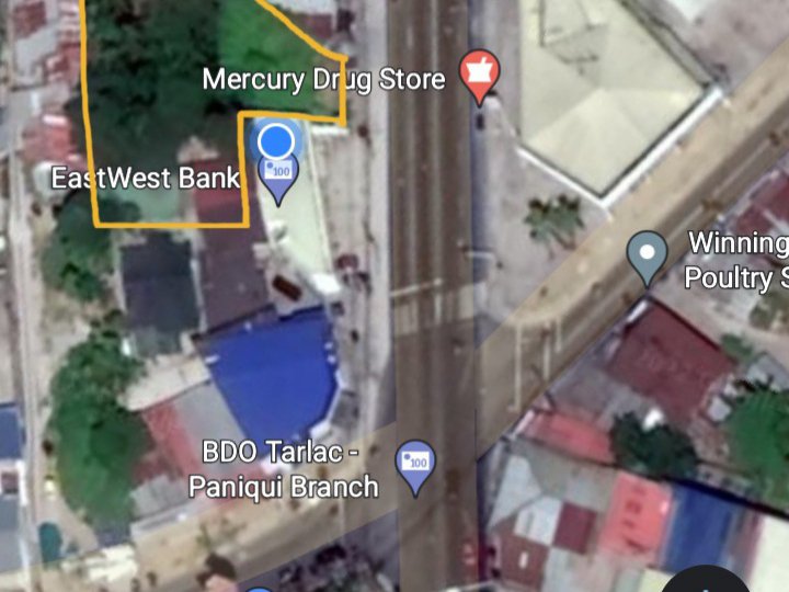 Commercial Lot for Lease in Paniqui Tarlac