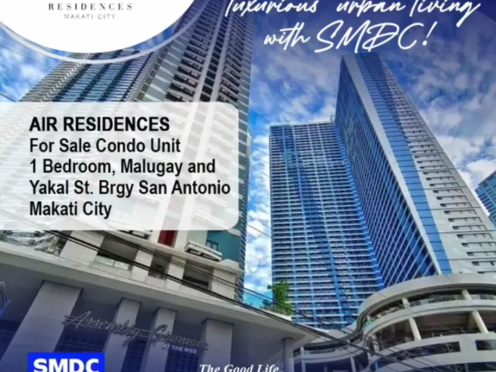 RFO 1-bedroom Condo For Sale in Makati Metro Manila