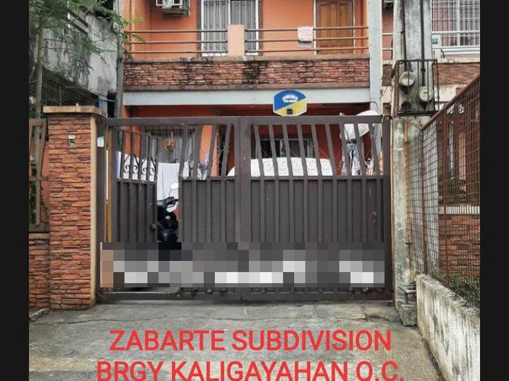 FOR SALE TOWNHOUSE @ ZABARTE SUBDIVISION QC- 3 BEDROOMS / 2 BATHROOMS