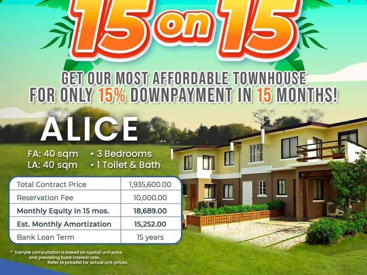 4 bedroom single attached house and lot for sale in Cavite-Zone
