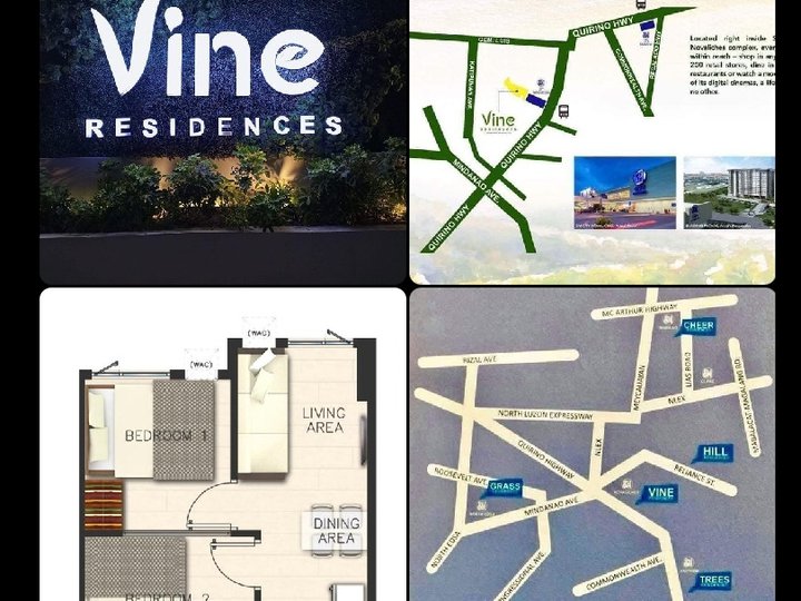SMDC VINE RESIDENCES 2BR WITH PARKING PASALO