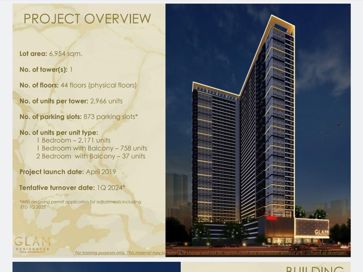 33.00 sqm 1-bedroom Condo For Sale NEAR KAMUNING MRT STATION AND GMA 7