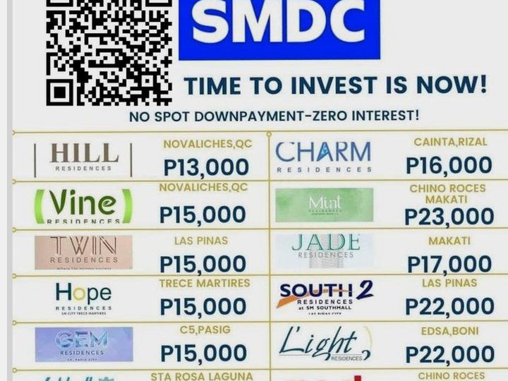 SMDC CONDO PROJECTS