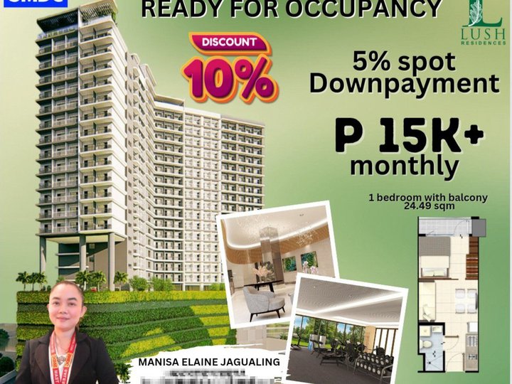 24.49 sqm 1-bedroom Condo For Sale in Makati Metro Manila