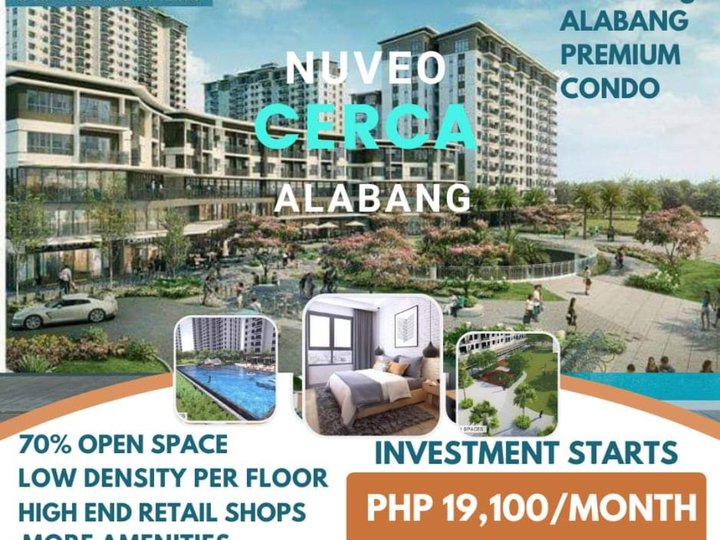 studio unit are available at cerca alabang by Alveoland.