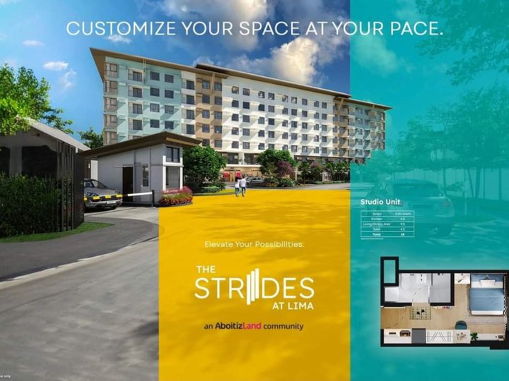 Studio and 1 Bedroom unit at The Strides by Aboitizland