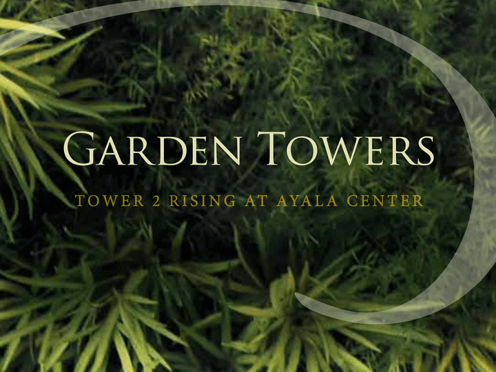 Garden Towers 3BR Sky Flat 218sqm with 2 Parking Slots Discount: 4M