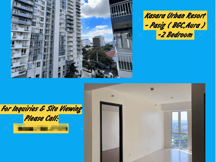 61.00 sqm 2-bedroom Condo For Sale in Ortigas Pasig Metro Manila