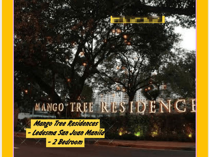 Mango Tree Residences Condo in San Juan No Down Payment