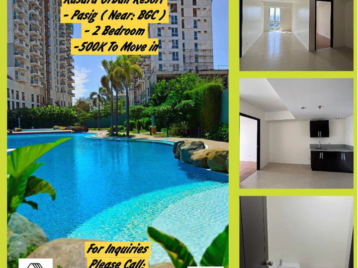 30.00 sqm 2-bedroom Condo For Sale in Ortigas Pasig Metro Manila