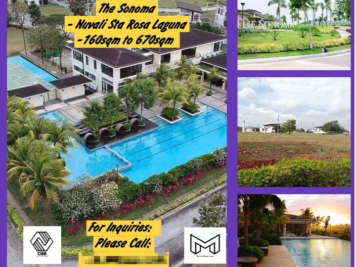 180 sqm Residential Lot For Sale in Nuvali Santa Rosa Laguna The Sonoma