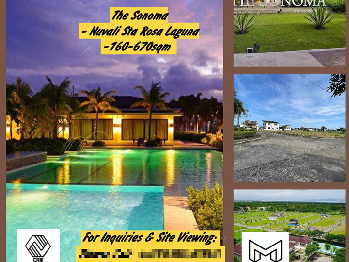 210 sqm Residential Lot For Sale in Nuvali Santa Rosa Laguna The Sonoma