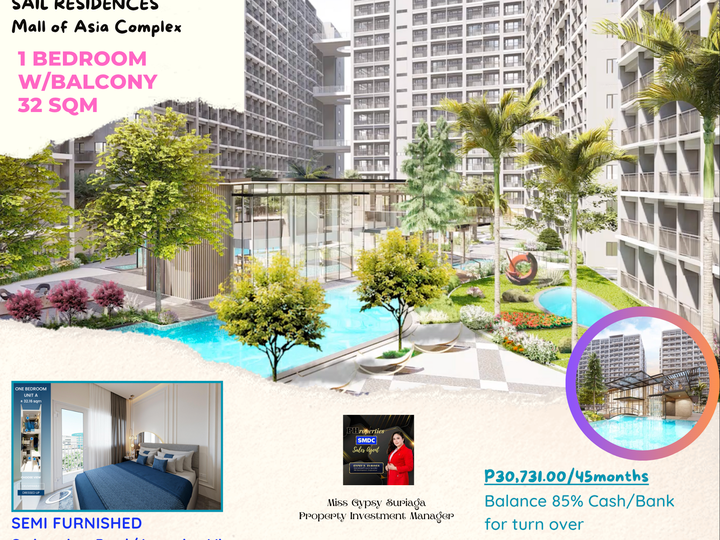 32.00 sqm 1-bedroom Condo For Sale in Pasay Metro Manila