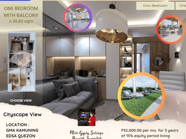 1-bedroom Condo For Sale in Quezon City / QC Metro Manila