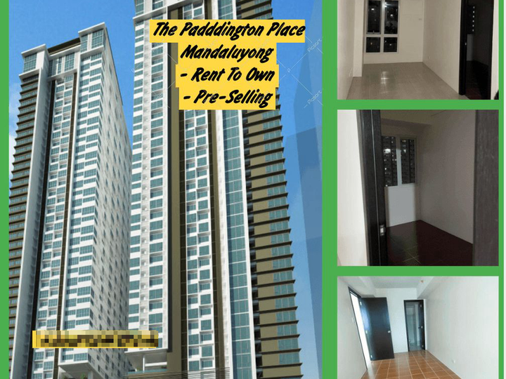 Studio Type Condo in Mandaluyong Rent to Own as low as 19K Monthly No Down Payment