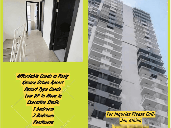 Condo in Pasig as low as 30K Monthly Rent To Own 1 bedroom