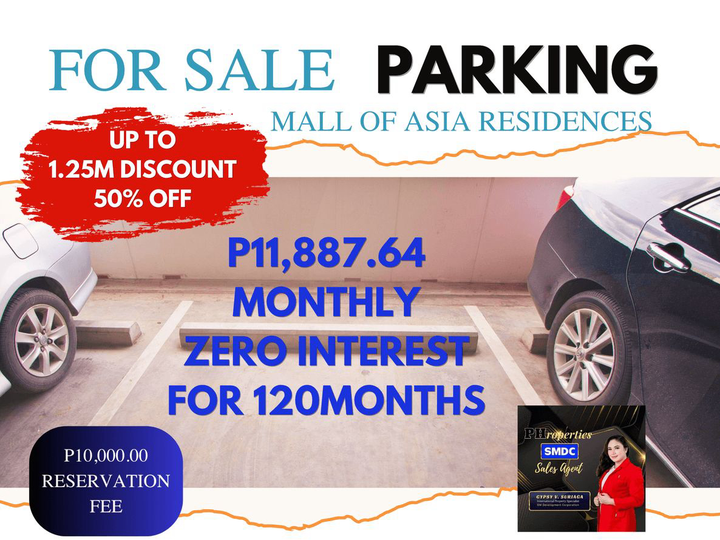 12.50 sqm PARKING RESIDENTIAL For Sale in Bay City / Manila Bay Freeport Zone Pasay Metro Manila