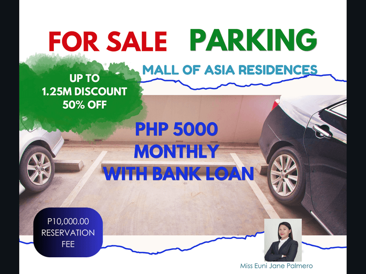 12.50 sqm Parking For Sale in Bay City / Manila Bay Freeport Zone Pasay Metro Manila