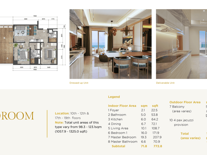 85.00 sqm 2-bedroom Condotel For Sale in San Juan Batangas