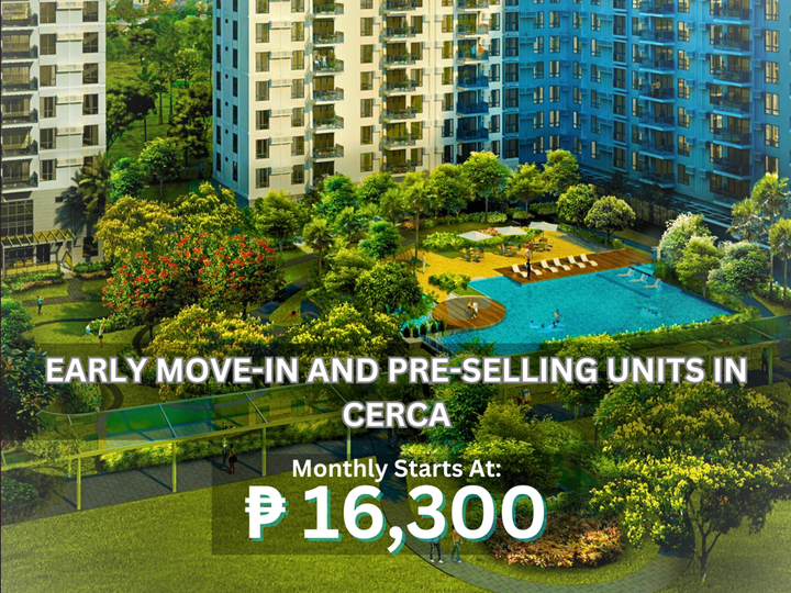 Early Move In/Rent To Own Promo Studio - 4BR Units Sale in Alabang Cerca