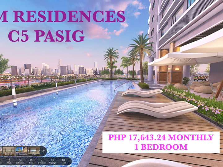 1-bedroom Residential Condo For Sale in Pasig