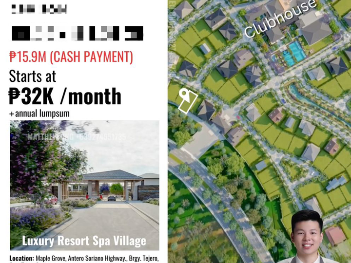 Maple Grove Park Village 280 sqm Residential Lot for Sale inside Cavite Business District Megaworld