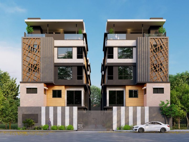 Quezon City, Modern Design Townhouse for Sale in One Bouganvilla Place