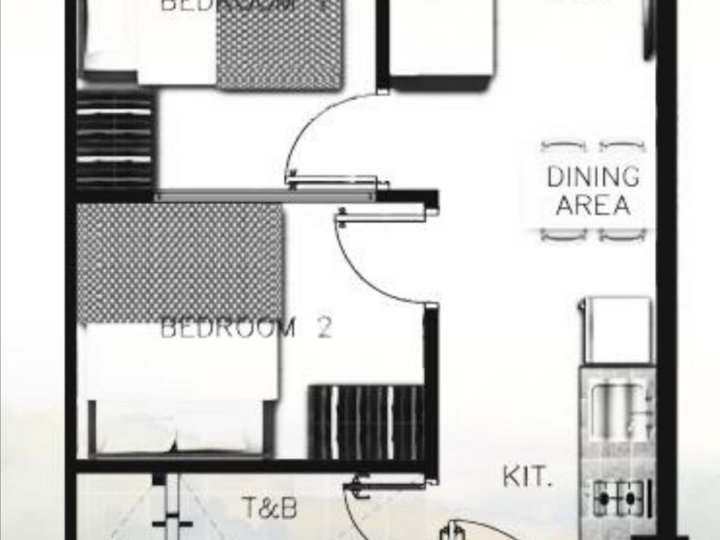 Affordable 2 bedroom condo unit in Novaliches Quezon City Metro Manila