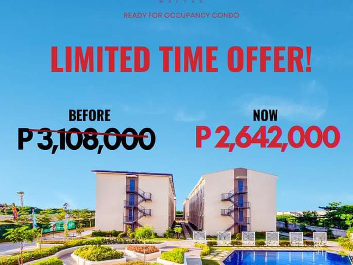 24.00 sqm Studio Condo With Balcony For Sale in Lapu-Lapu (Opon) Cebu