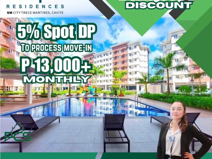 28.52 sqm 2-bedroom Condo For Sale in Trece Martires Cavite