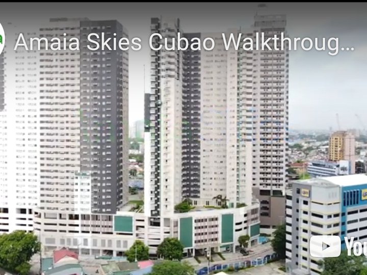 1 Bedroom Pre Selling Condo Unit in Amaia Skies Cubao Quezon City