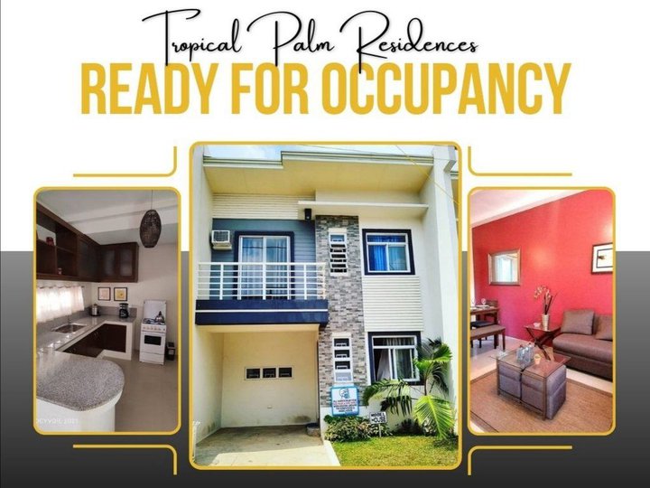 3-bedroom Townhouse For Sale in Antipolo Rizal @Tropical Palm