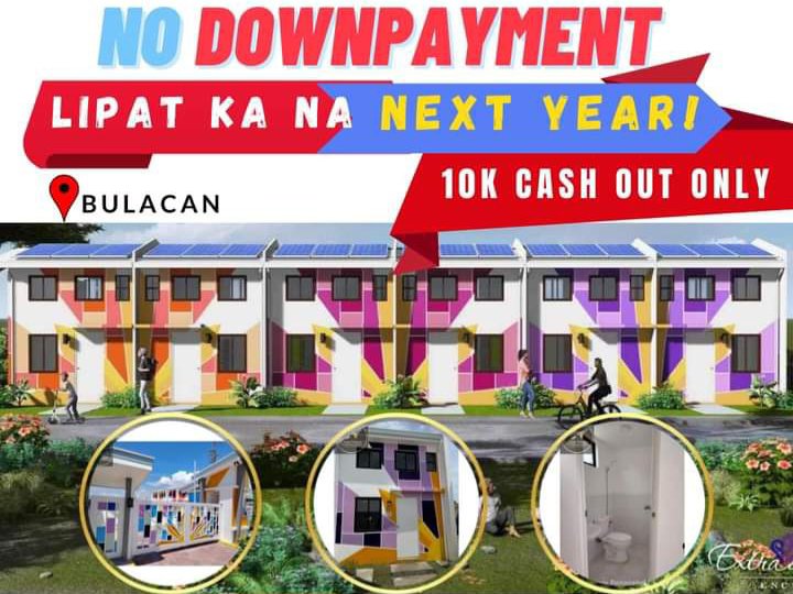 Townhouse for sale, located in catmon sta maria bulacan,No DP only 10k cash out