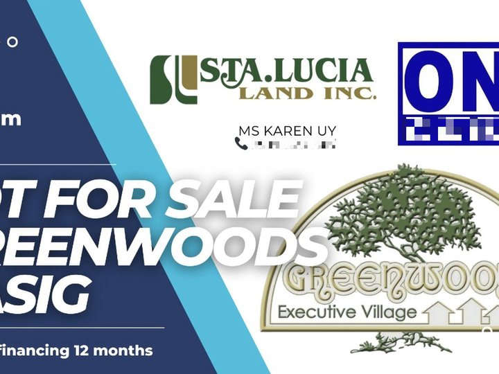 216 sqm lot for sale phase 2 Greenwoods Pasig for sale