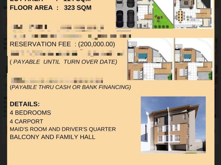 Brand New Townhouse in Mandaluyong near in Shaw Center