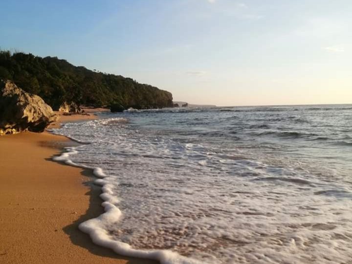 Beach Front Property in Bani Olanen Beach, Pangasinan. Great Free diving Spot located below Old Wood