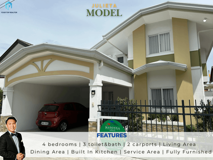 House and Lot Fully Furnished (Julieta Model) For Sale In San Fernando, Pampanga