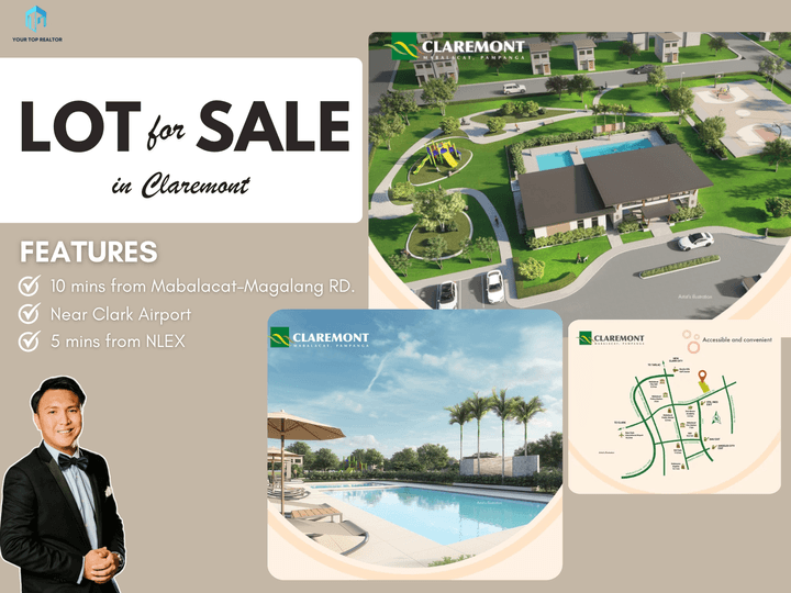 Below Market Value in Claremont Lot Only For Sale Near Clark Pampanga