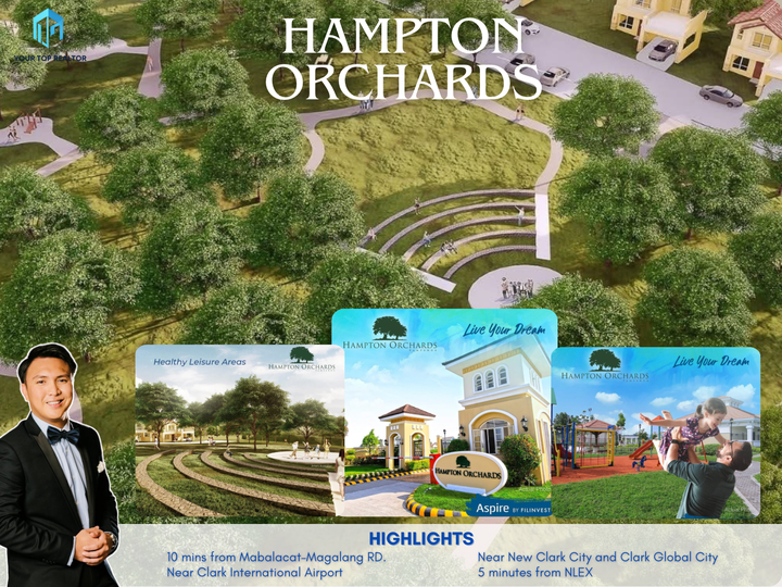 Lot For Sale in Hampton Orchard Near San Fernando and Angeles City Pampanga