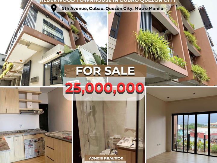 MODERN 4 BEDROOM w/ 2 CAR GARAGE TOWNHOUSE in CUBAO QUEZON CITY near GATEWAY, FARMERS, GREENHILLS