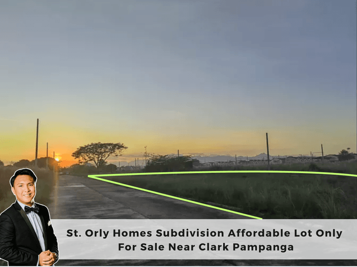 St. Orly Homes Subdivision Affordable Lot Only  For Sale Near Clark Pampanga