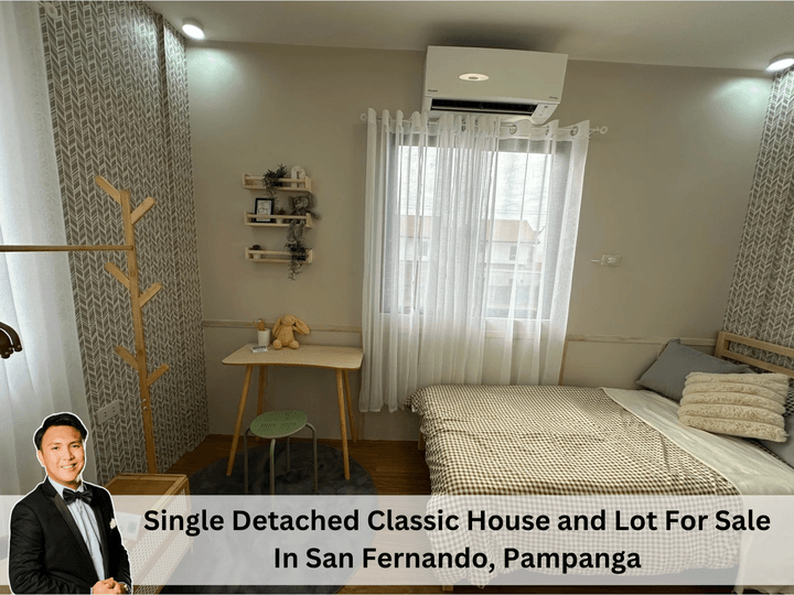 Single Detached Classic House and Lot For Sale In San Fernando, Pampanga