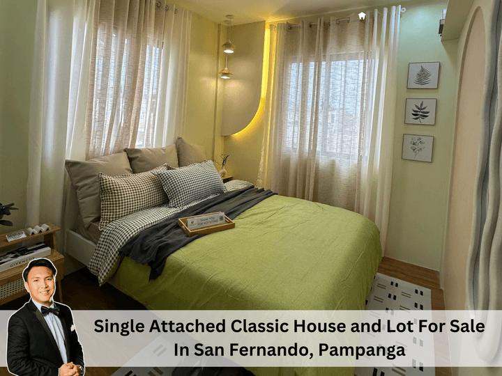 Single Attached Classic House and Lot For Sale In San Fernando, Pampanga