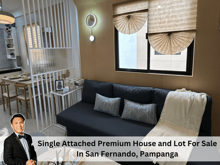 Premium Single Attached House and Lot For Sale In San Fernando, Pampanga