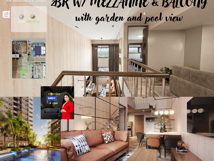 Ready For Occupancy BRAND NEW  2-bedroom Residential Condo For Sale in Paranaque : SMDC BLOOM